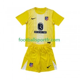 Tenue Atlético Madrid Gardien Enfant Domicile 2025-2026 Maillot de Foot